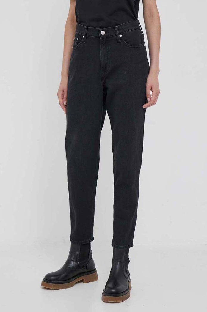 Rifle Calvin Klein Jeans Planet friendly čierna J20J221659