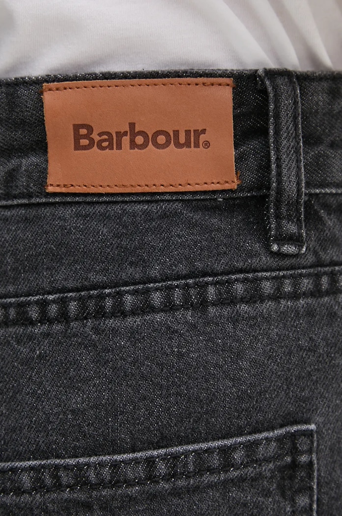 Džíny Barbour černá LTR0307