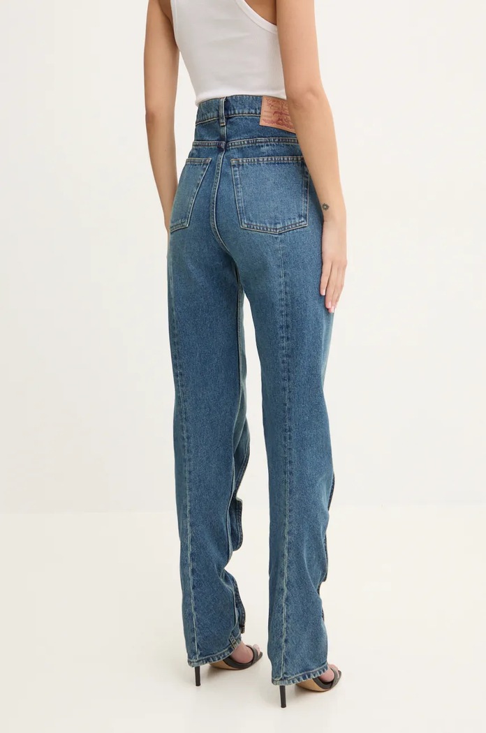 Ρούχα Τζιν παντελόνι Y/Project EVERGREEN BANANA SLIM JEANS 107PA001 μπλε