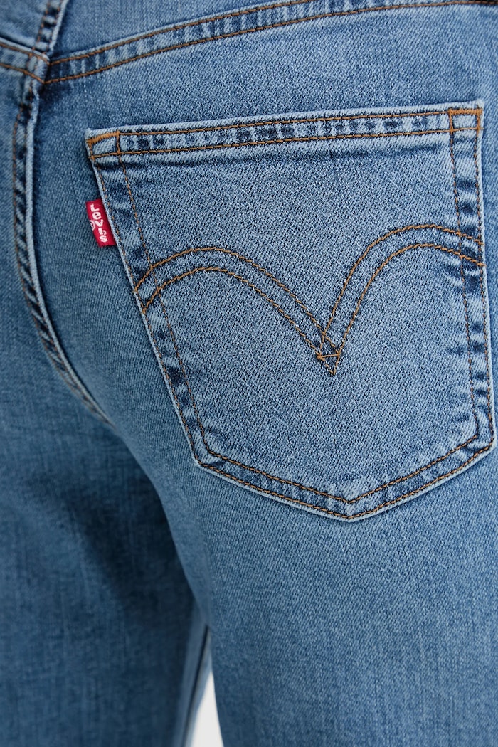 Levi's jeans RIBCAGE BELLS albastru A7503.0014