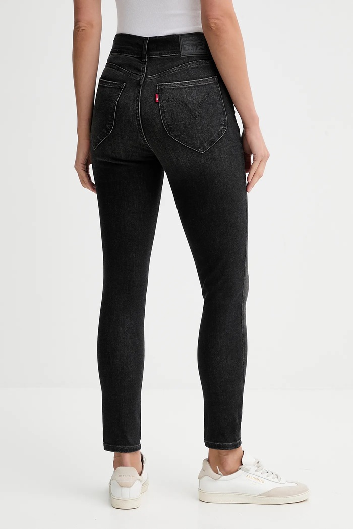 Îmbrăcăminte Levi's jeans RETRO HIGH SKINNY DB A6593 gri