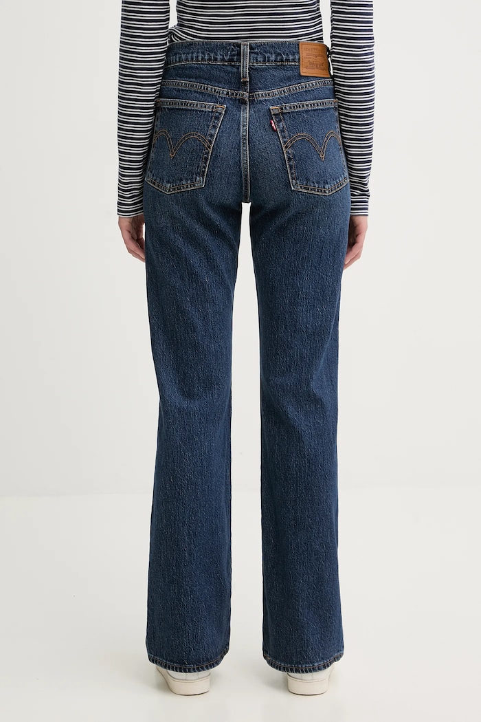 Ρούχα Τζιν παντελόνι Levi's WEDGIE A8710.0001 μπλε