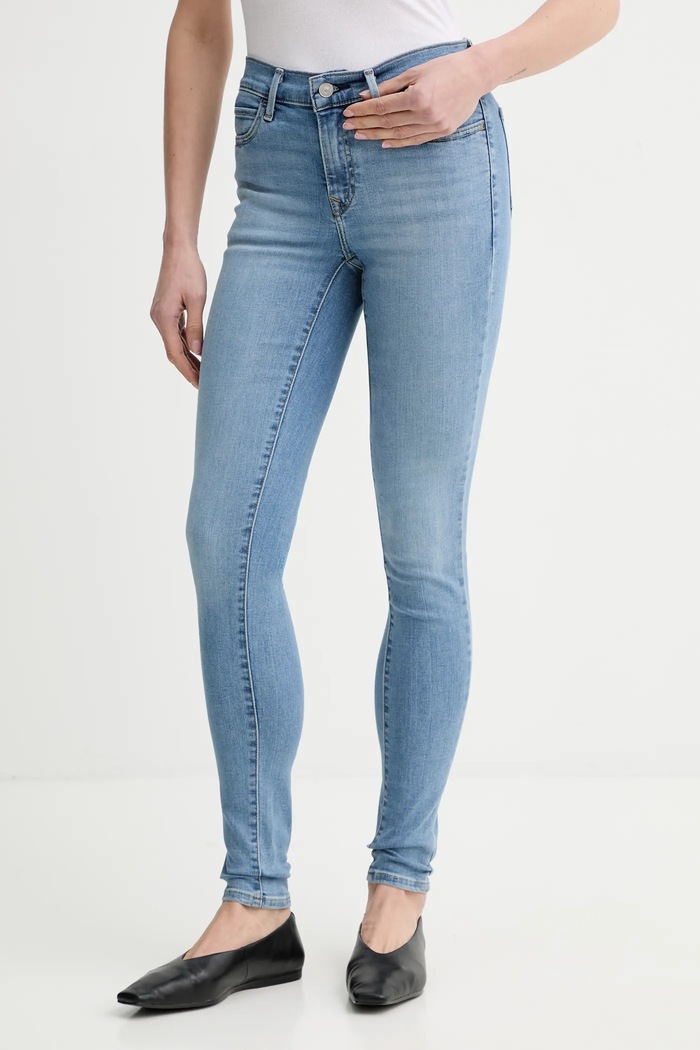 Rifle Levi's 710 SUPER SKINNY Planet friendly modrá 17778