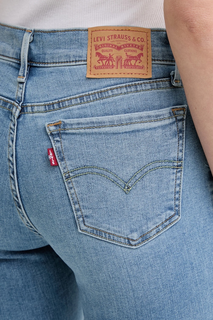 Rifle Levi's 710 SUPER SKINNY modrá 17778