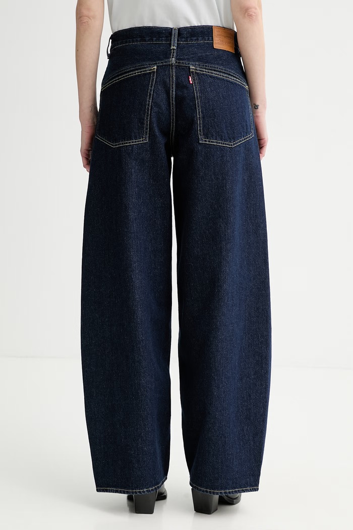 Îmbrăcăminte Levi's jeans SUPER BAGGY BARREL 003NF bleumarin