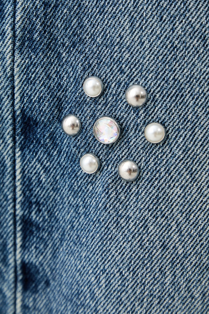 Levi's straight traperice za žene 501® 90S A1959.0146 plava