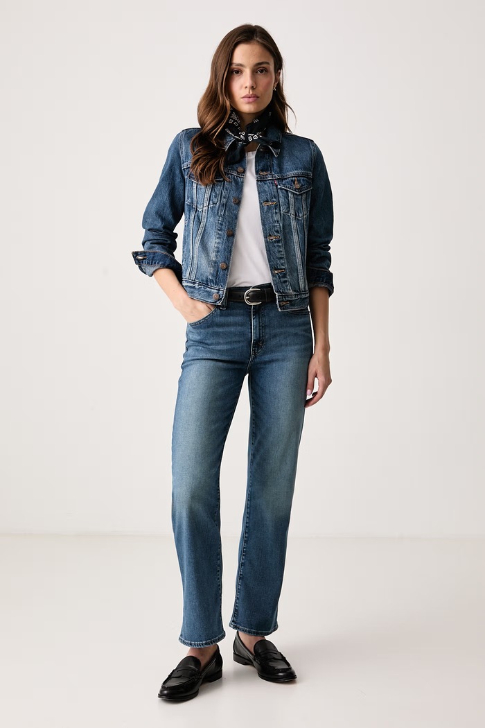 Levi's Straight traperice za žene 723 HIGH RISE STRAIGHT 008SY plava AA00