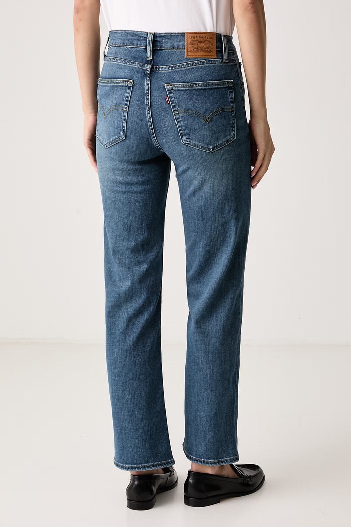 Odjeća Levi's Straight traperice za žene 723 HIGH RISE STRAIGHT 008SY plava