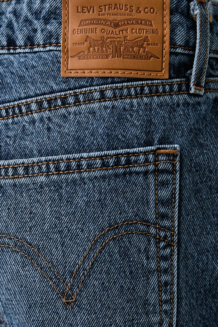 Blugi straight pentru femei LOW STRAIGHT Levi's 0083P albastru