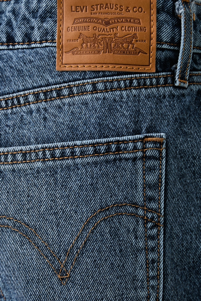 Blugi straight pentru femei LOW STRAIGHT Levi's 0083P albastru