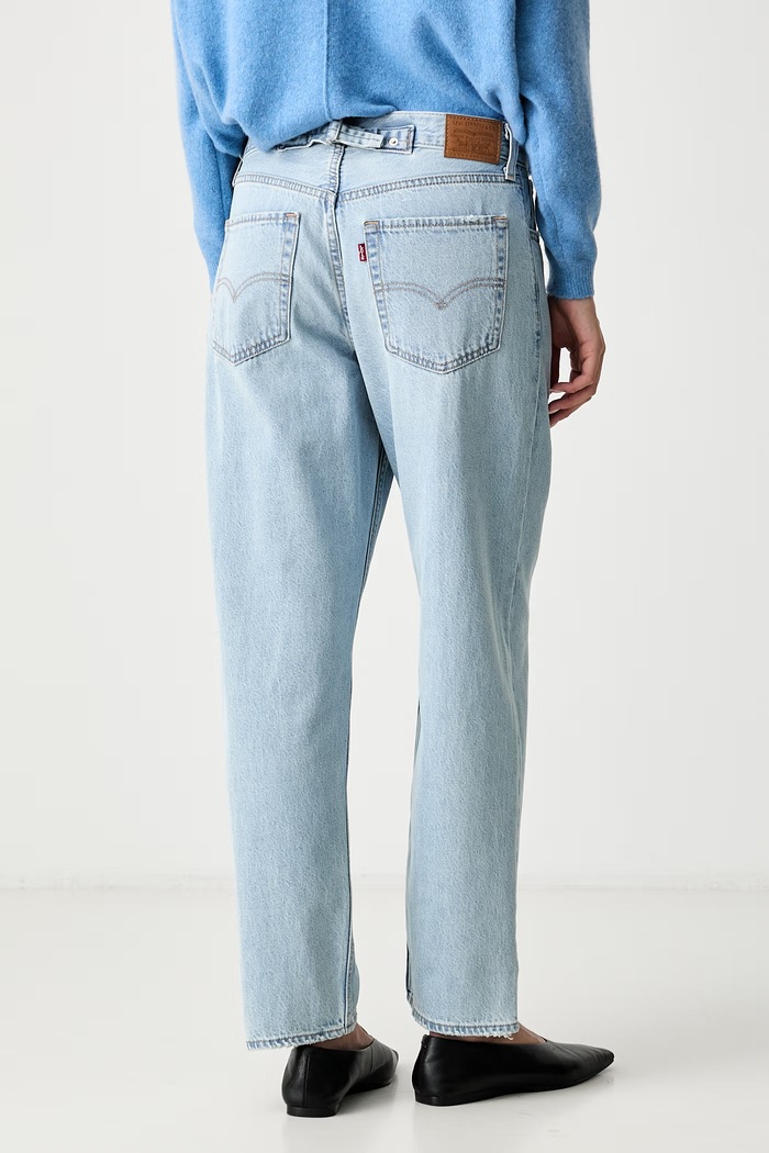 Odjeća Levi's loose traperice za žene LOOSE TAPER H226 0083N plava