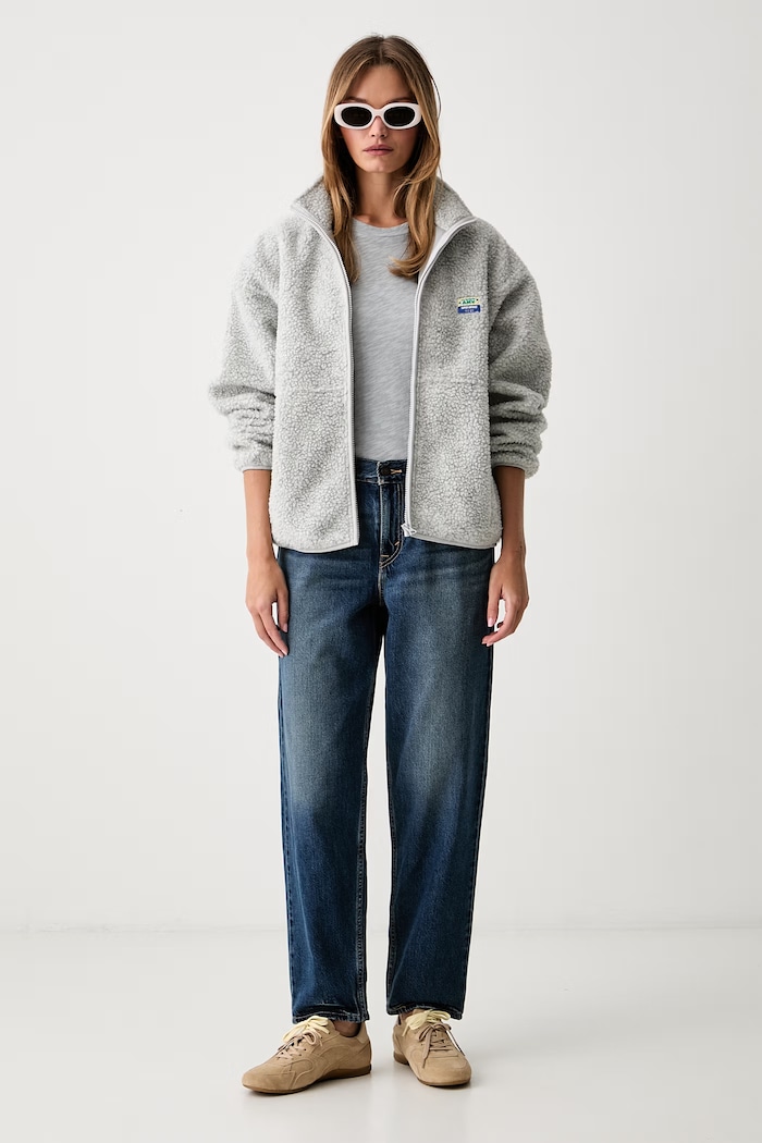 Levi's blugi loose pentru femei LOOSE TAPER H226 0083N albastru AA00