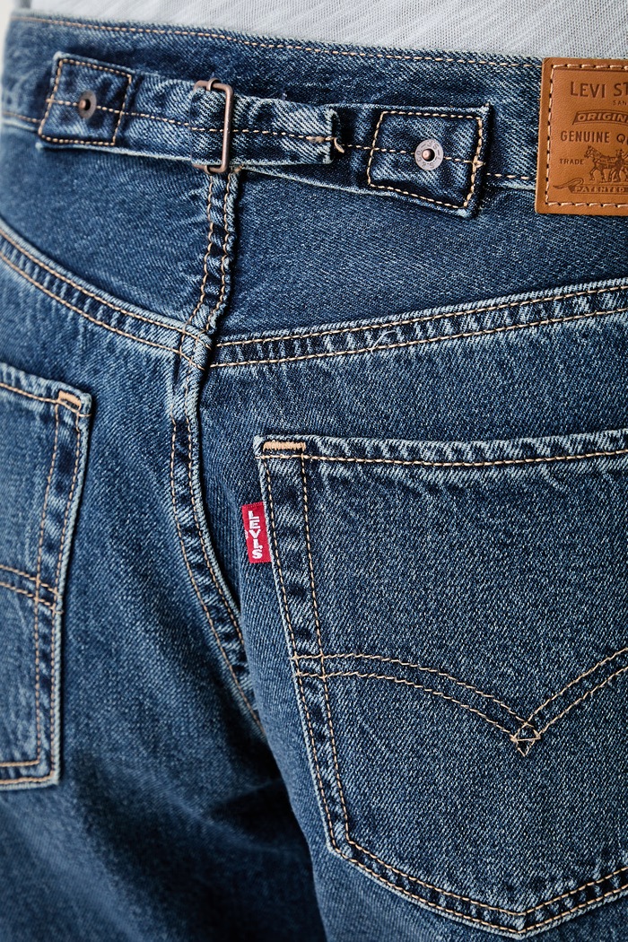 Levi's blugi loose pentru femei LOOSE TAPER H226 albastru 0083N