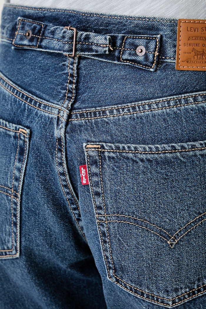 Levi's blugi loose pentru femei LOOSE TAPER H226 albastru 0083N