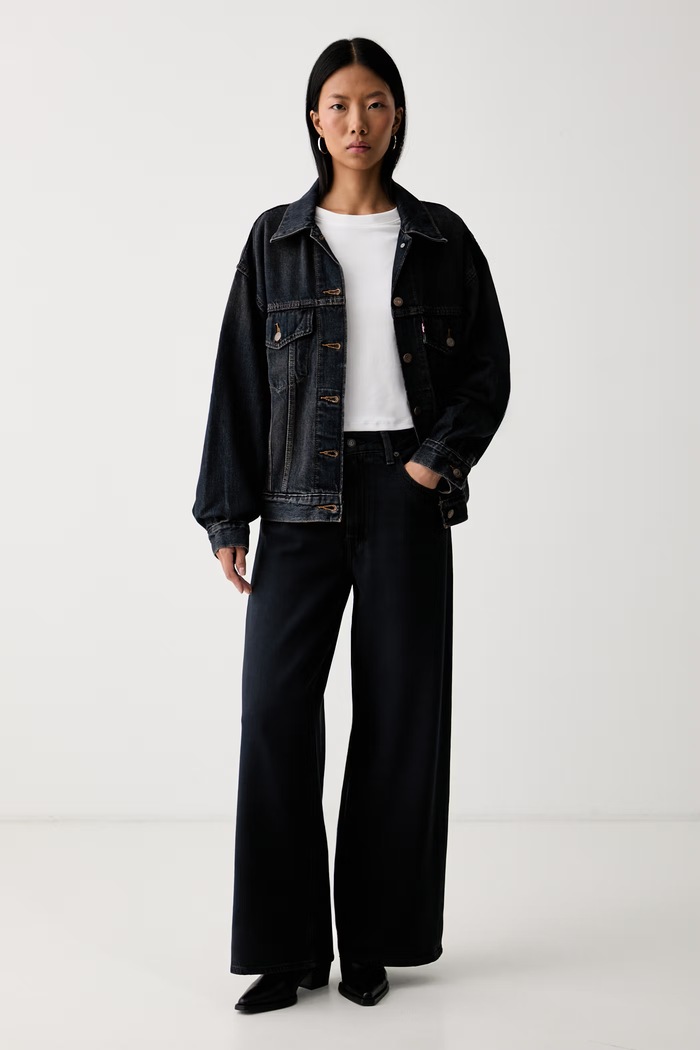 Levi's Τζιν wide leg γυναικεία CINCH WIDE LEG 0073B σκούρο μπλε AA00