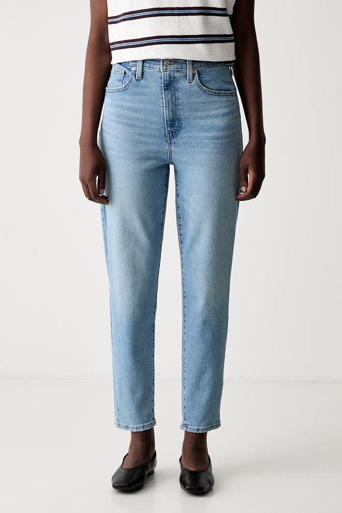 Levi's mom fit γυναικεία HIGH WAISTED MOM JEAN μπλε 26986