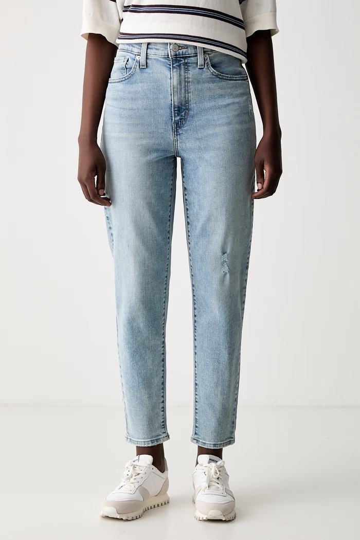 Levi's mom fit γυναικεία HIGH WAISTED MOM JEAN μπλε 26986