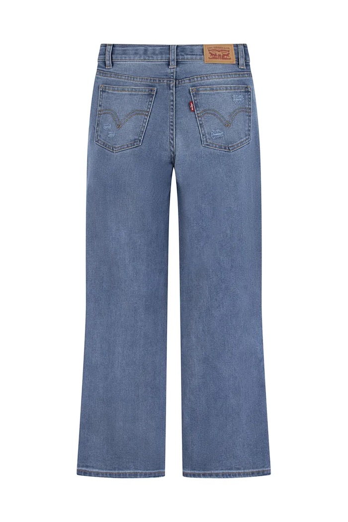 Fete Levi's jeans copii WIDE LEG JEANS 3EG381.NOS albastru