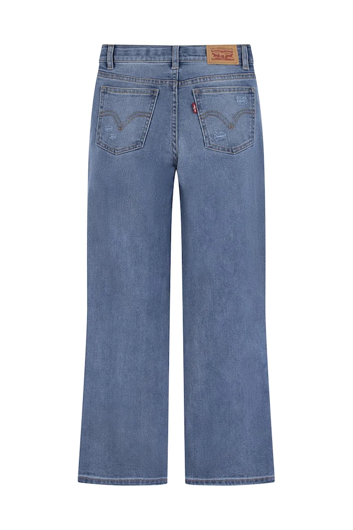 Fete Levi's jeans copii WIDE LEG JEANS 3EG381.NOS albastru