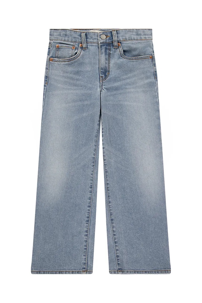 Levi's Dječje traperice Levi's WIDE LEG JEANS plava 4EG381.PPYA
