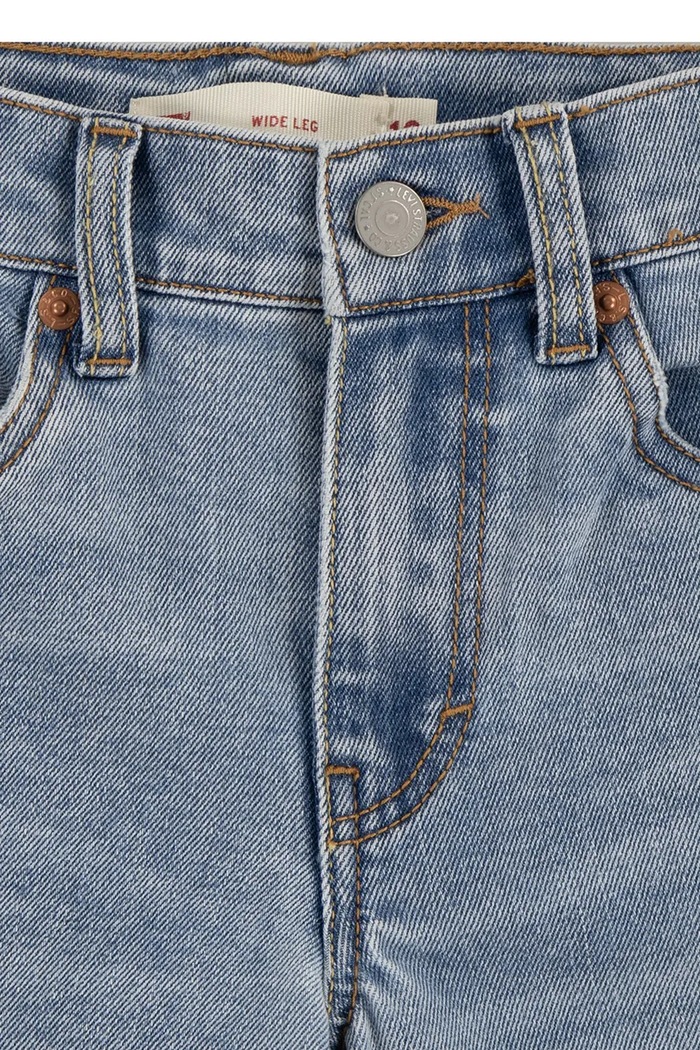 Dječje traperice Levi's WIDE LEG JEANS Levi's 4EG381.PPYA plava