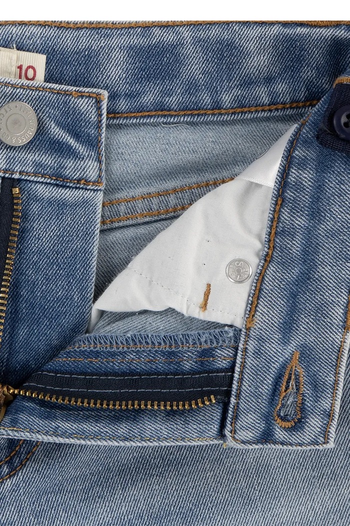 Dječje traperice Levi's WIDE LEG JEANS Levi's plava 4EG381.PPYA