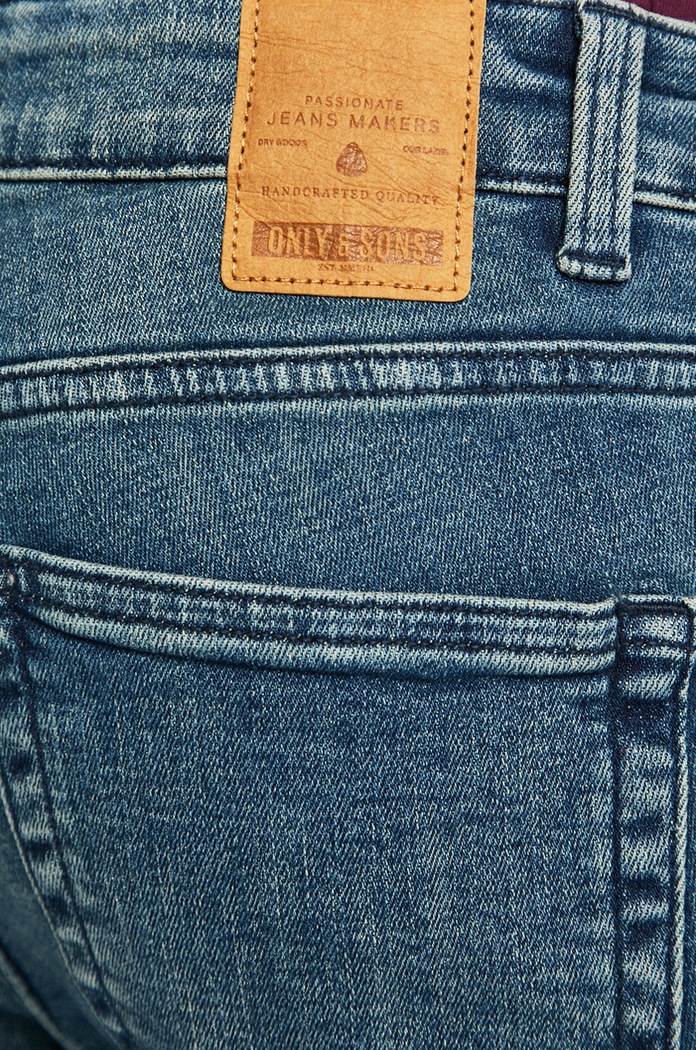 Only & Sons - Rifle 22013620 modrá