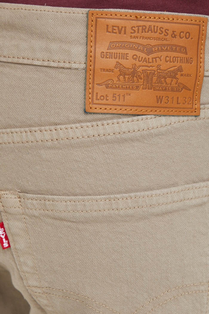 Levi's slim fit Ανδρικά 511™ SLIM μπεζ 04511