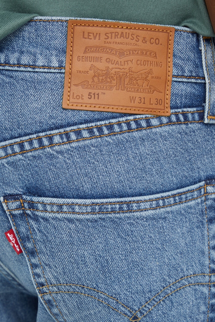 Levi's slim fit Ανδρικά 511™ SLIM μπλε 04511