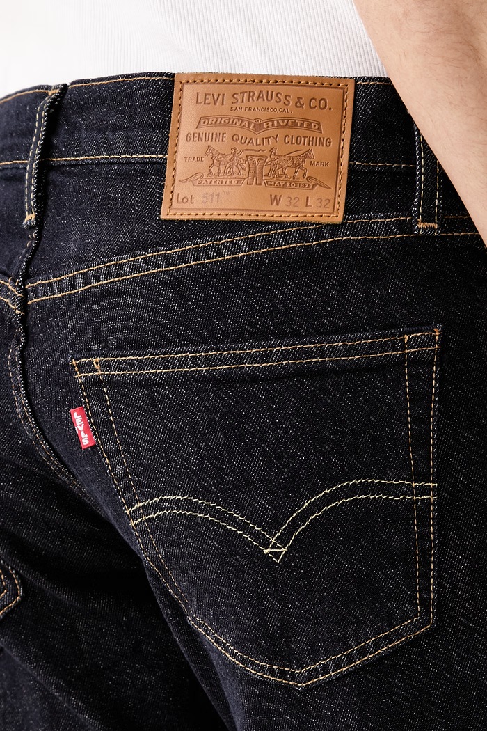 Levi's jeansy slim fit męskie 511™ SLIM granatowy 04511