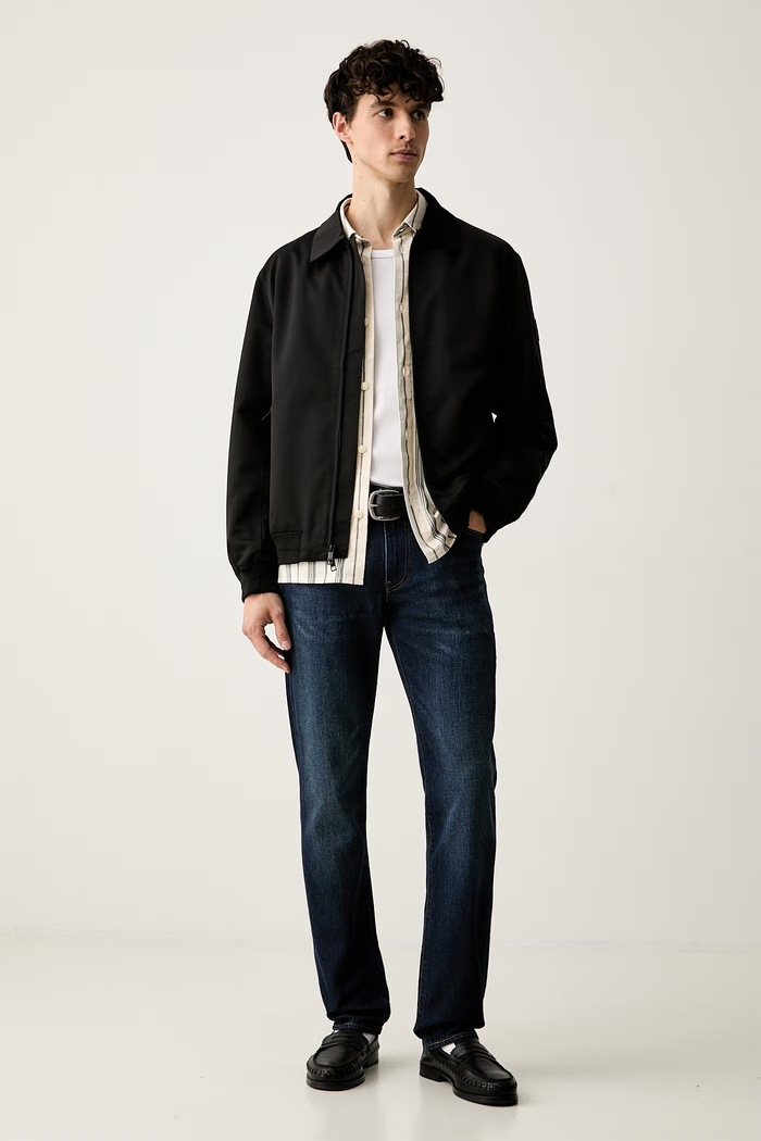 Levi's jeansy slim fit męskie 511™ SLIM 04511 granatowy AA00