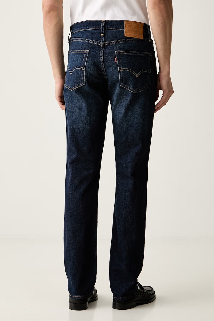 Odzież Levi's jeansy slim fit męskie 511™ SLIM 04511 granatowy