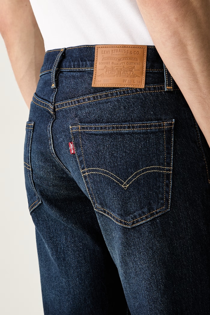 Levi's jeansy slim fit męskie 511™ SLIM granatowy 04511