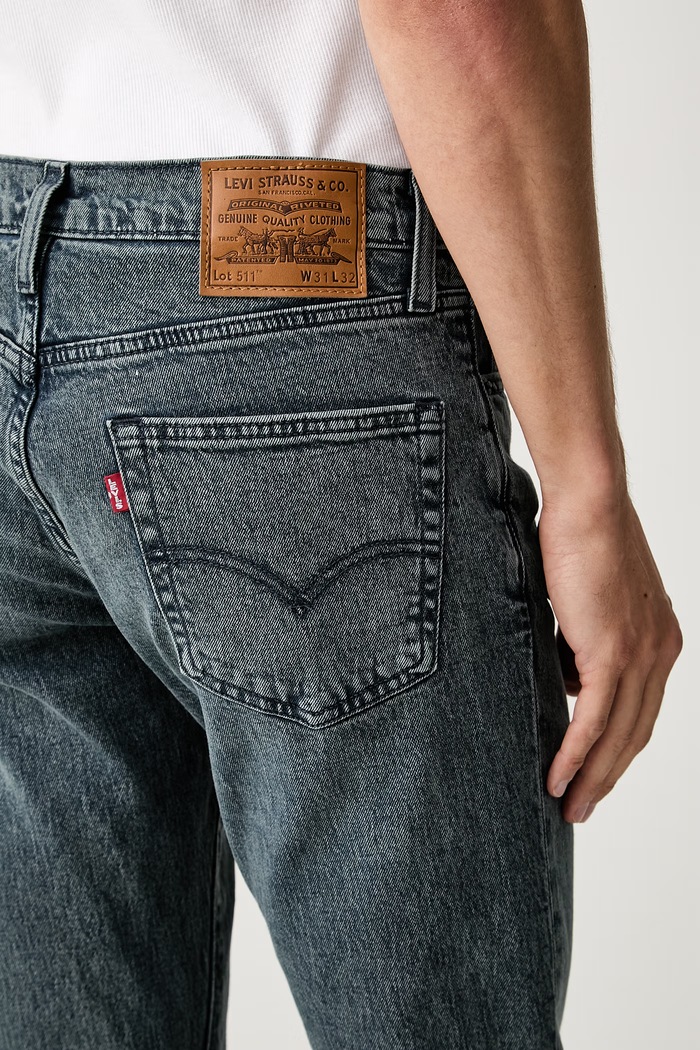 Levi's slim fit Ανδρικά 511™ SLIM μπλε 04511