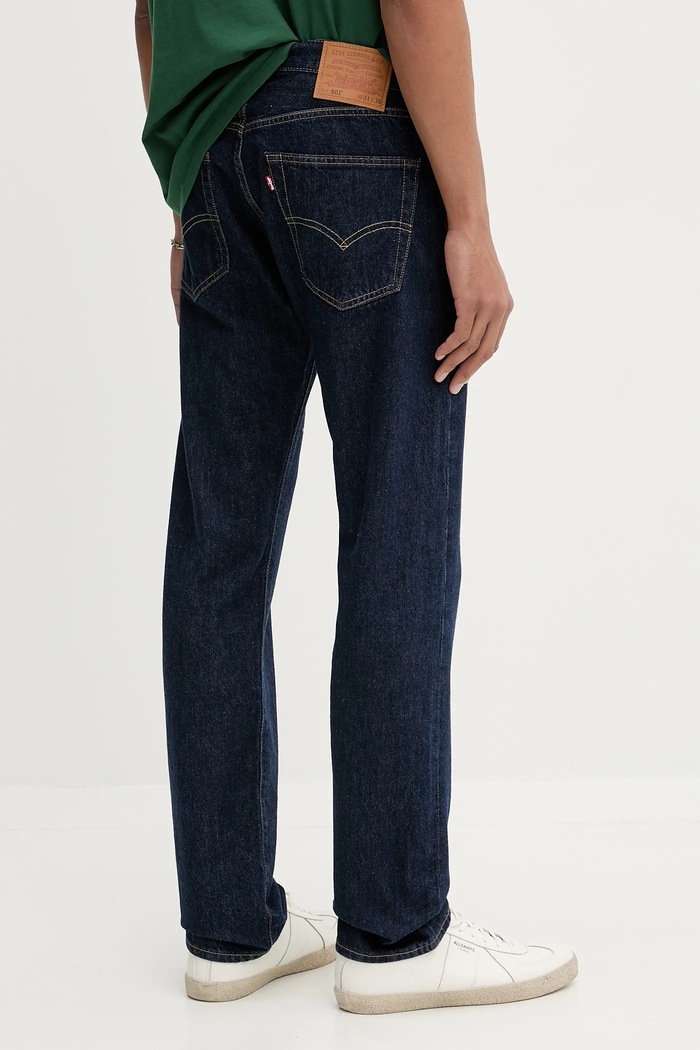 Дрехи Levi's - Дънки Onewash Regular Fit 501® LEVIS®ORIGINAL 00501.0101. тъмносин