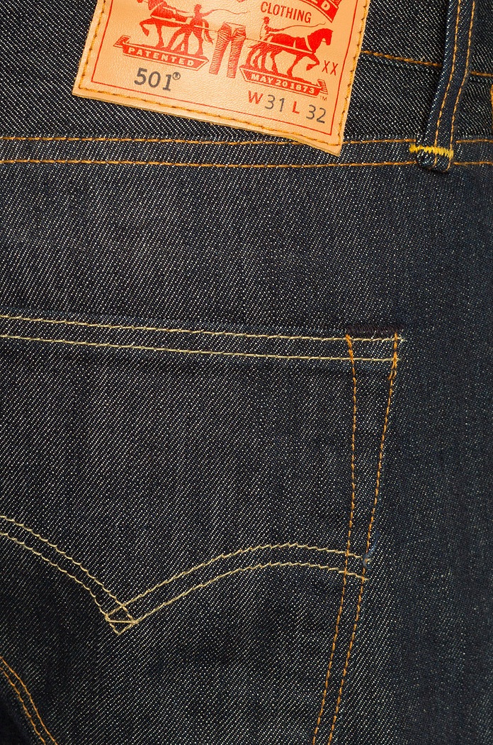 Levi's - Дънки 501® LEVIS®ORIGINAL FIT тъмносин 00501.0162.