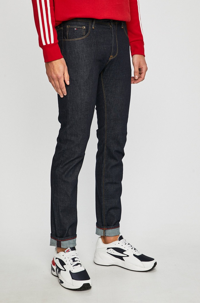 Tommy Hilfiger Jeansi Bleecker bleumarin MW0MW01754919