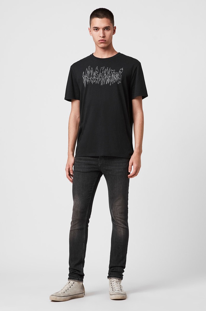 Oblečenie AllSaints - Rifle Cigarette ME020P čierna