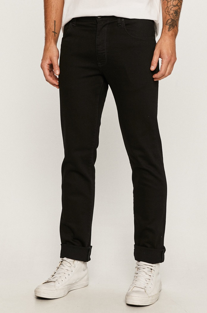 Wrangler - Džíny Arizona černá W12OHP19A