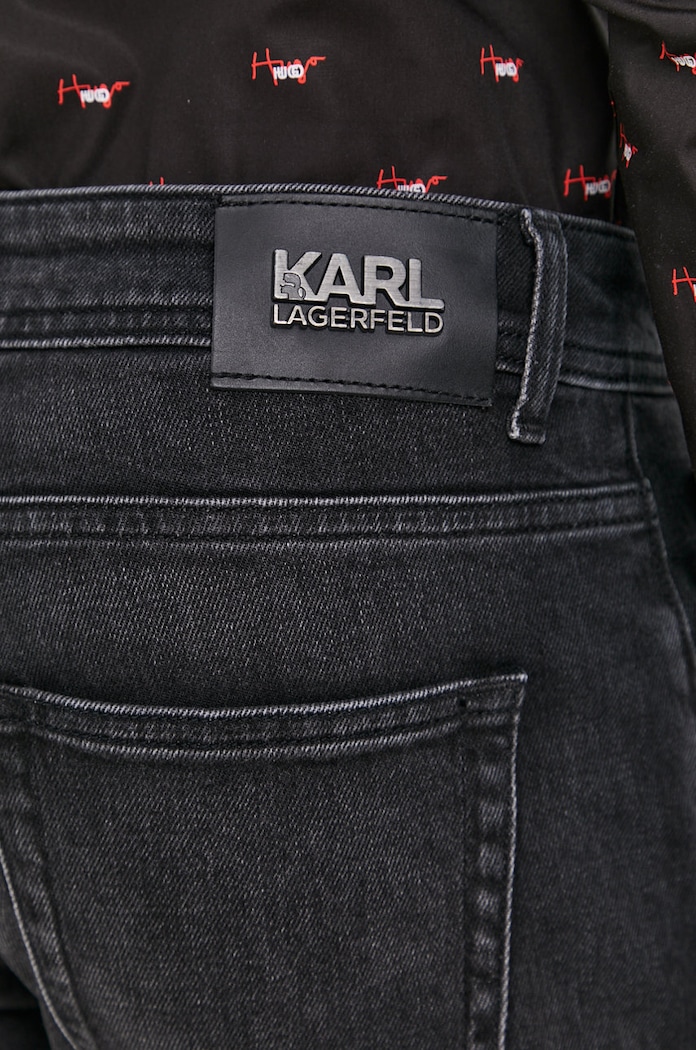 Džíny Karl Lagerfeld černá 500899.265840