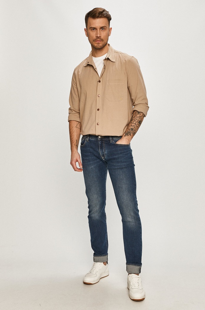 Armani Exchange - Džíny 8NZJ13.Z3DXZ námořnická modř AA00