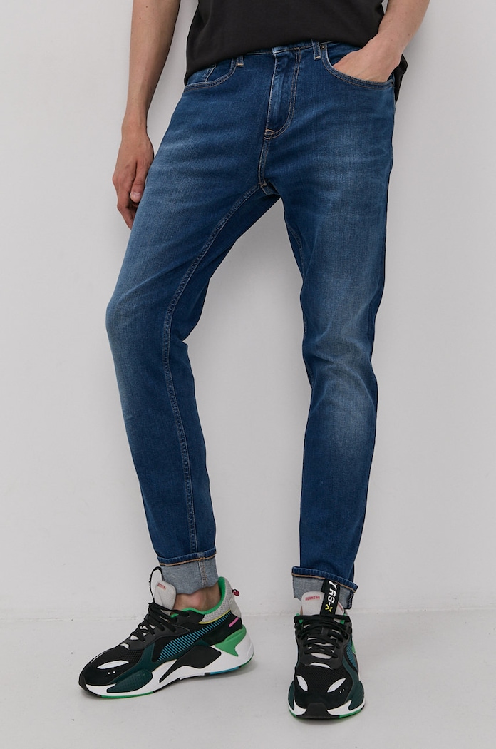 Tommy Jeans Jeansy DM0DM09550.NOS niebieski DM0DM09550.NOS