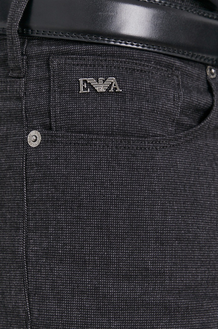 Nohavice Emporio Armani čierna 8N1J06.1NF5Z