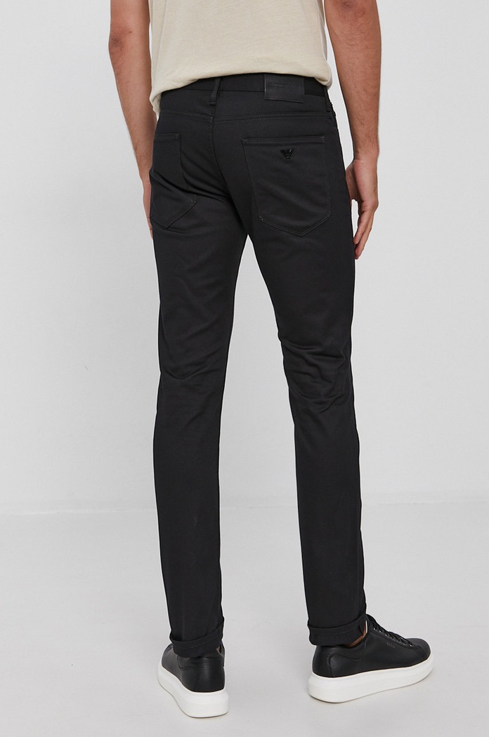 Odzież Emporio Armani jeansy 8N1J06.1NJ9Z czarny
