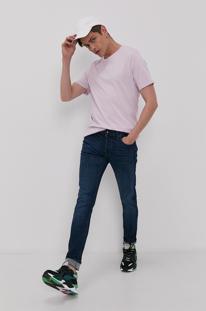 Rifle Jack & Jones 12184390 tmavomodrá AA00