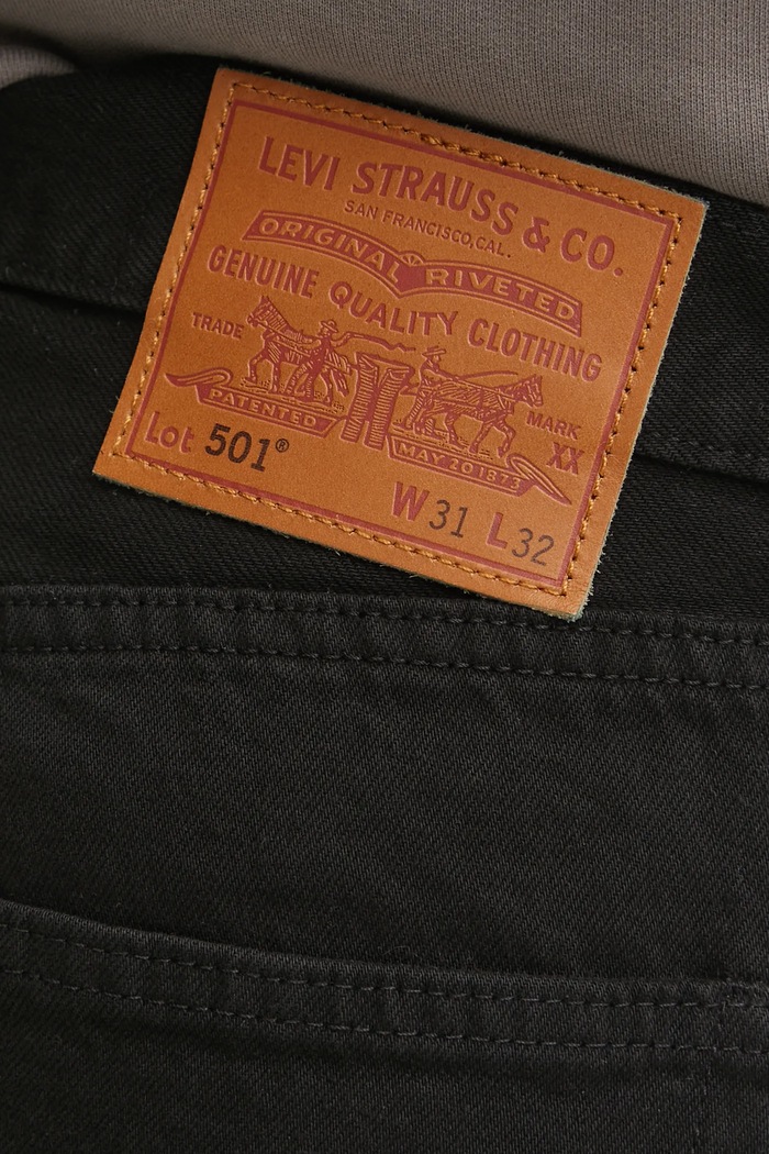 Levi's - Дънки Regular Fit 501® LEVIS®ORIGINAL черен 00501.0165