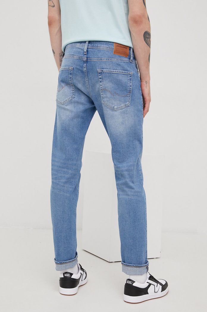 Oblečení Džíny Jack & Jones 12209630.BlueDenim modrá