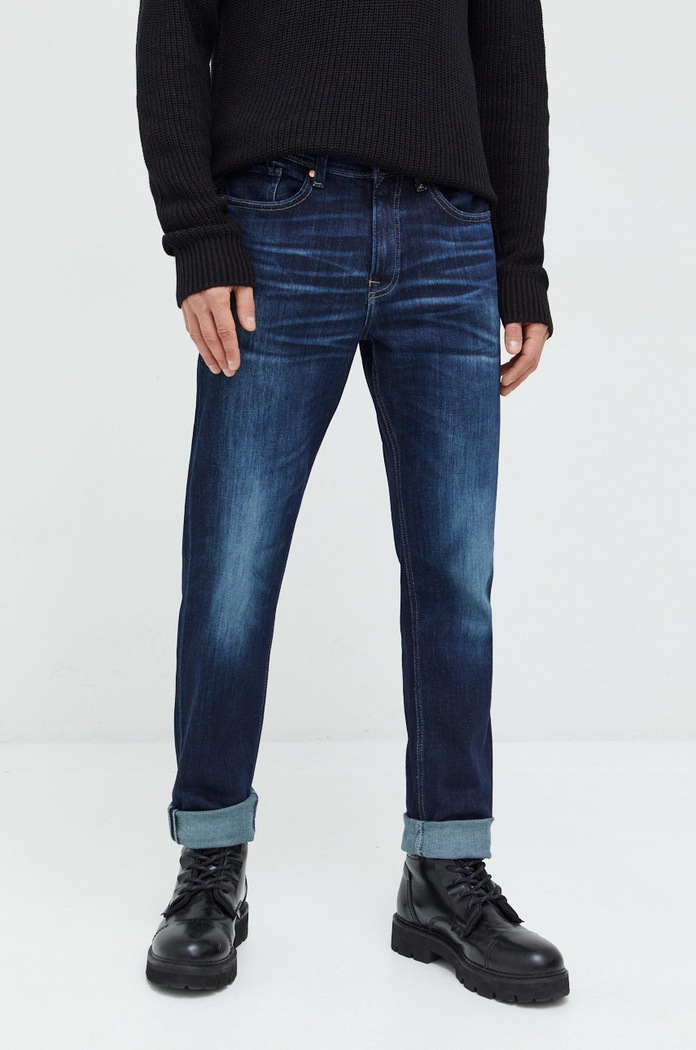 Only & Sons jeansy Weft granatowy 22023251.BlueDenim