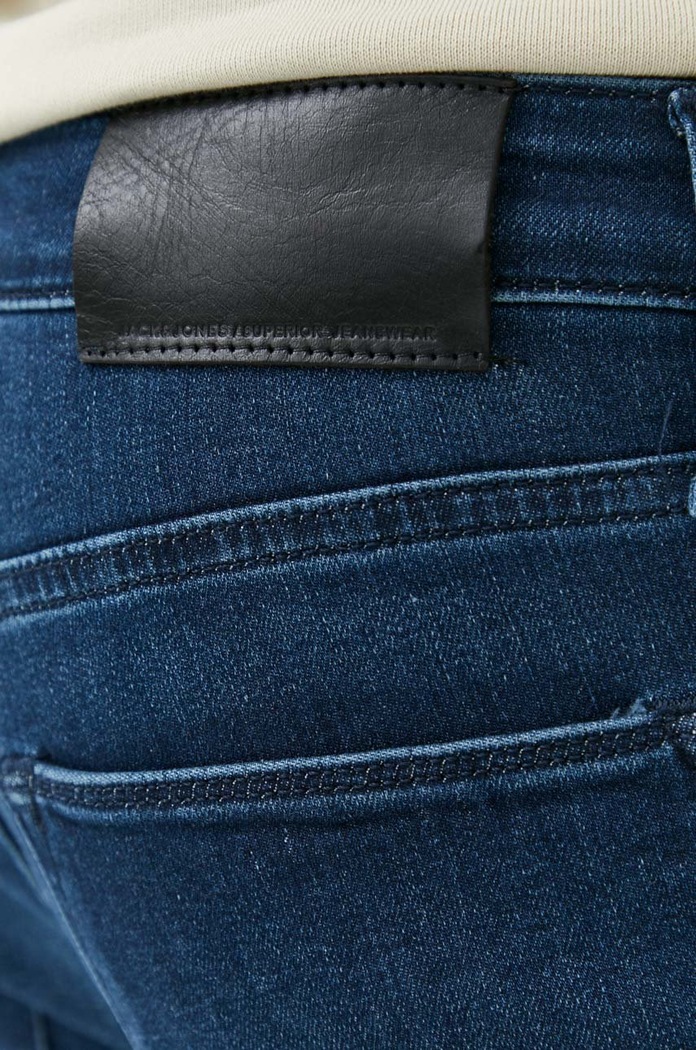 Jack & Jones jeansy Liam granatowy 12219115.BlueDenim
