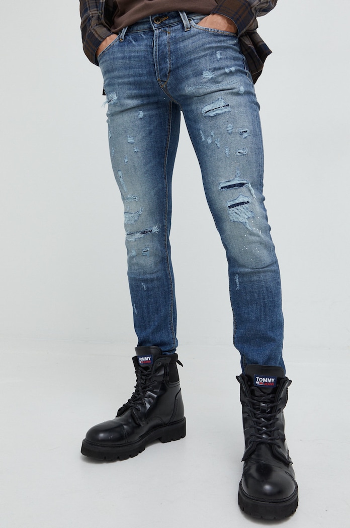 Jack & Jones Jeansi Jjiglenn bleumarin 12217077.BlueDenim